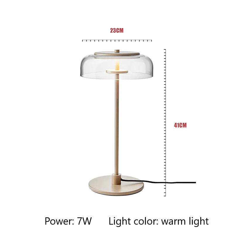 Post-modern Blossi Floor light Modern Glass Lampshade Led Table Lamp