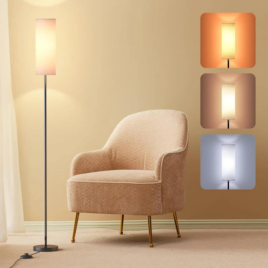 Floor Lamp for Living Room Modern Standing Lamps with Lampshade Lamp