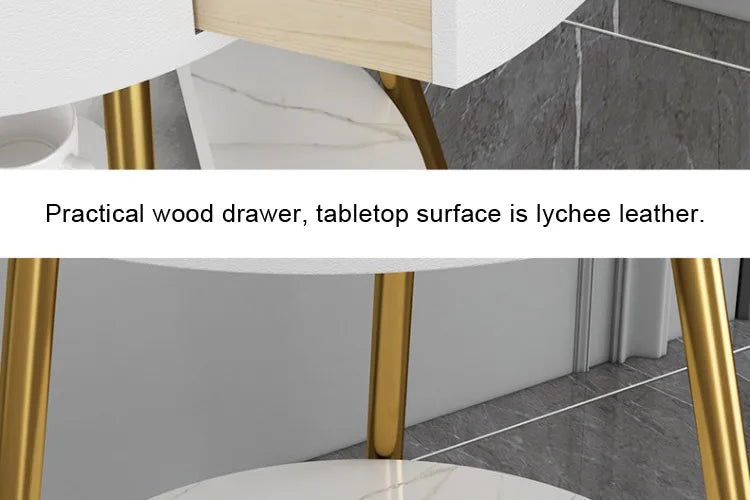 LED Pleated Lampshade Floor lamp with Wood