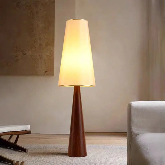 Wabi-sabi Wooden Zen Art Decorative Floor Lamp