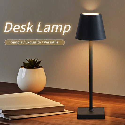 LED Scandinavian Style Tall Table Lamp