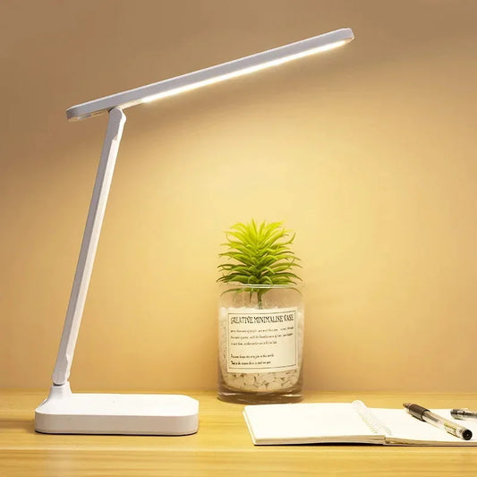 Folding Table Lamp Eye Protection Touch Dimmable LED Desk Lamp