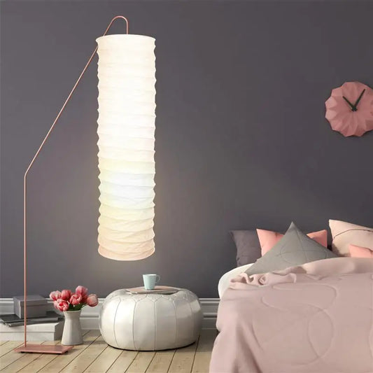 Lamp Paper Floor Shade Lantern Modern Floor Lamp