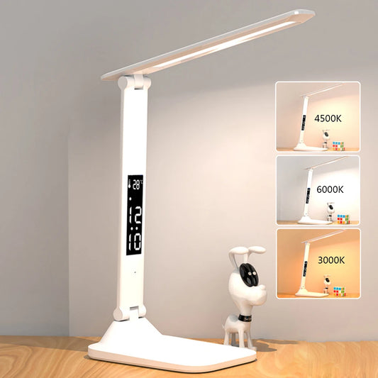 LED Desk Lamp USB Dimmable Touch Foldable Table Lamp