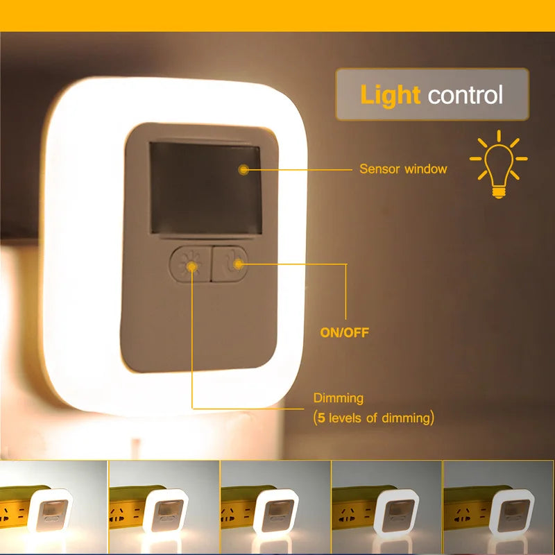 Led smart Night Light Motion Sound Sensor Night Light