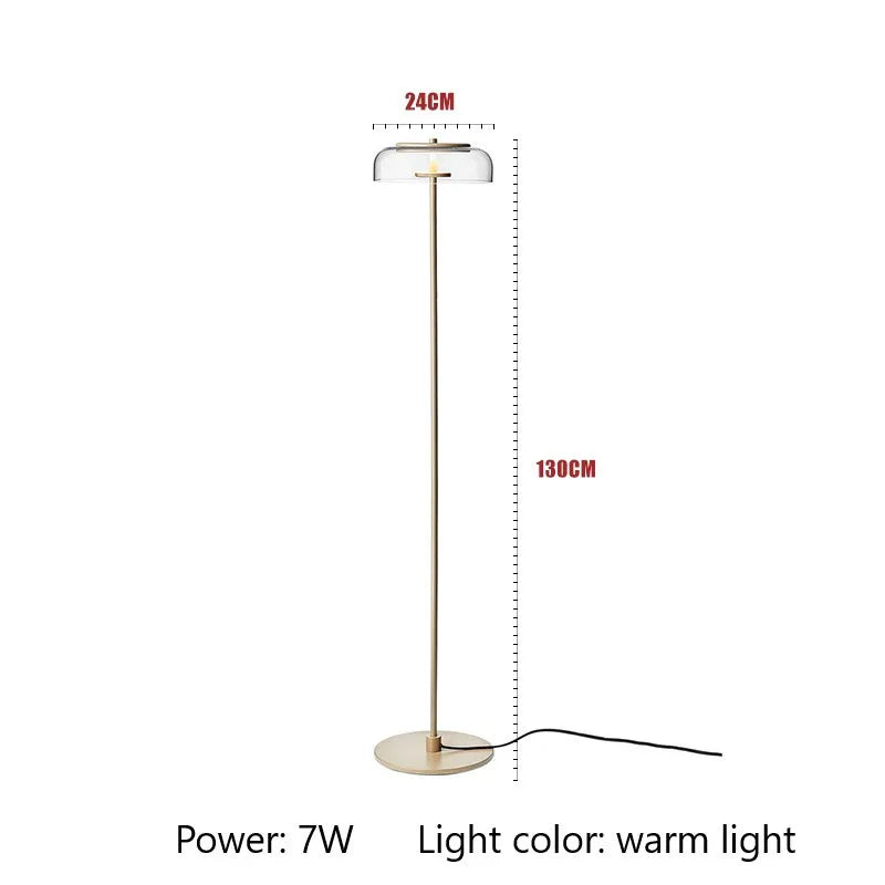Post-modern Blossi Floor light Modern Glass Lampshade Led Table Lamp