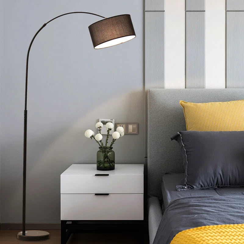 Feather floor lamp Nordic minimalist floor lamp h