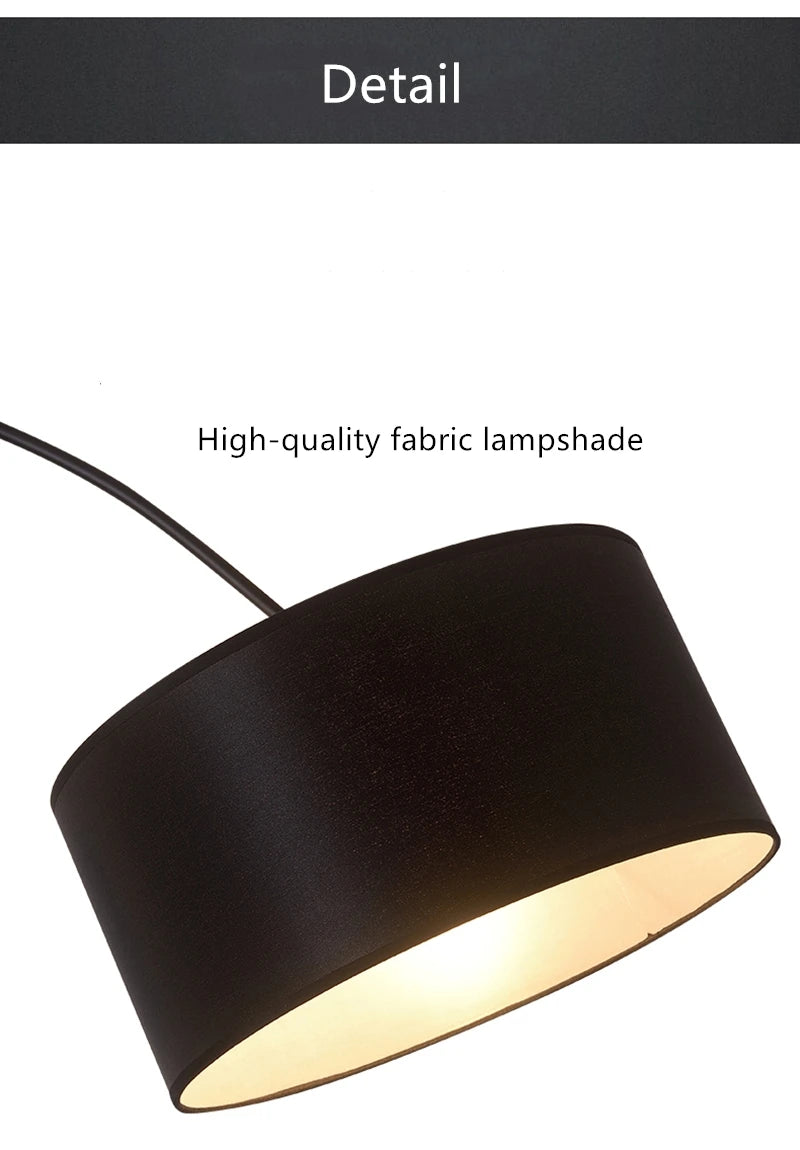 Feather floor lamp Nordic minimalist floor lamp h