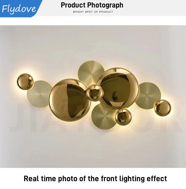 Light Luxury Living Room LED Decorative Lighting Bedside Lamp
