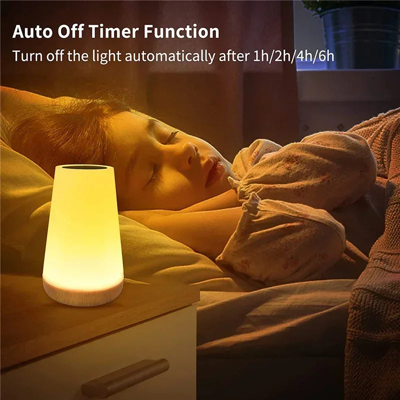 13 color change remote control atmosphere night light for home portable night light