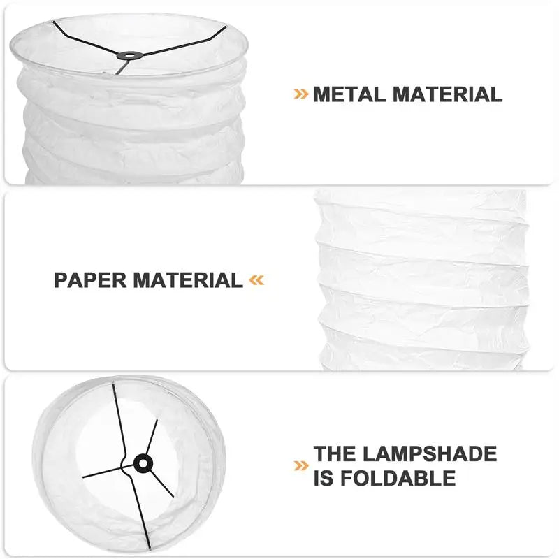 Lamp Paper Floor Shade Lantern Modern Floor Lamp
