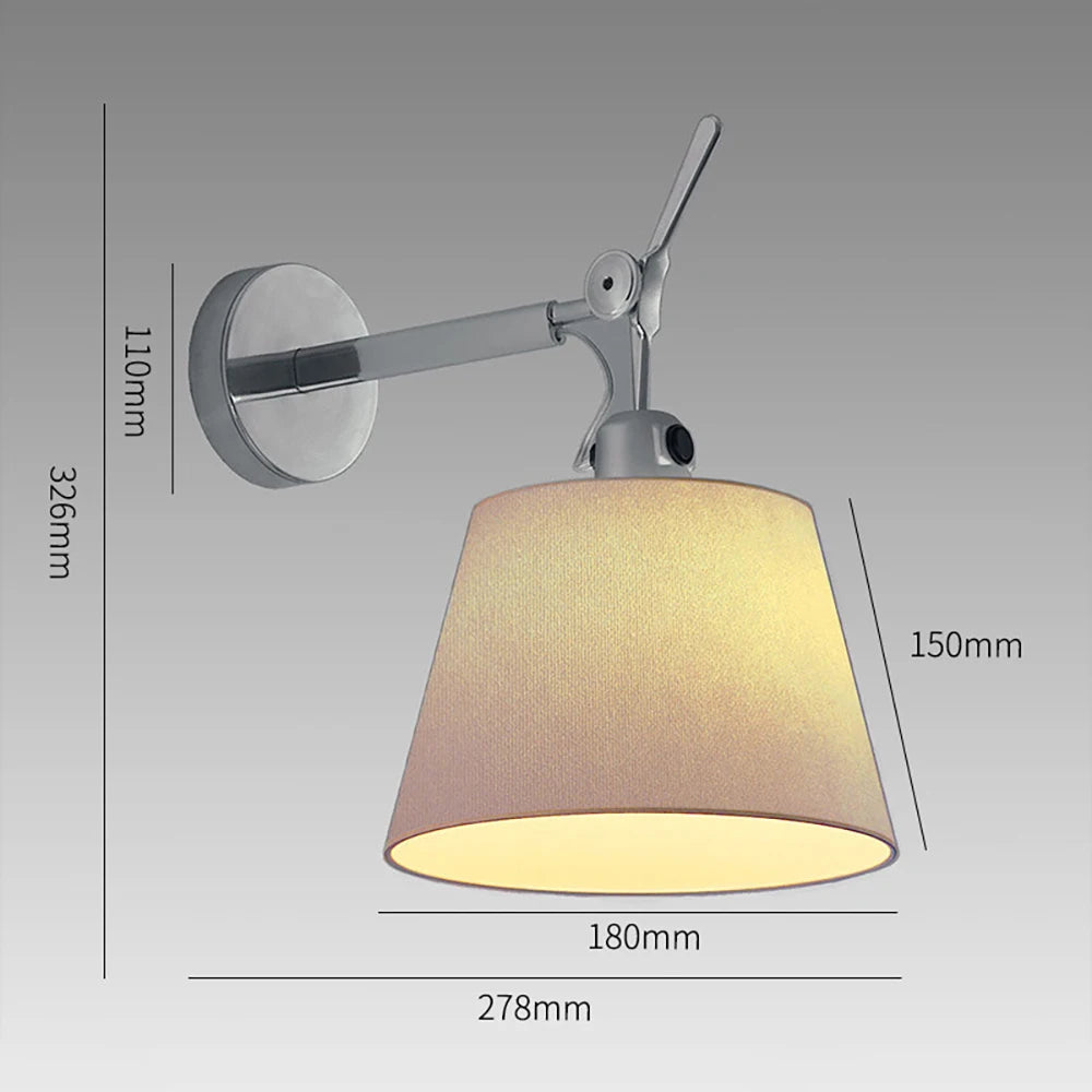 Designer Table Lamp Luminar Arm Folding Clip Eye Protection Light Wall Lamp