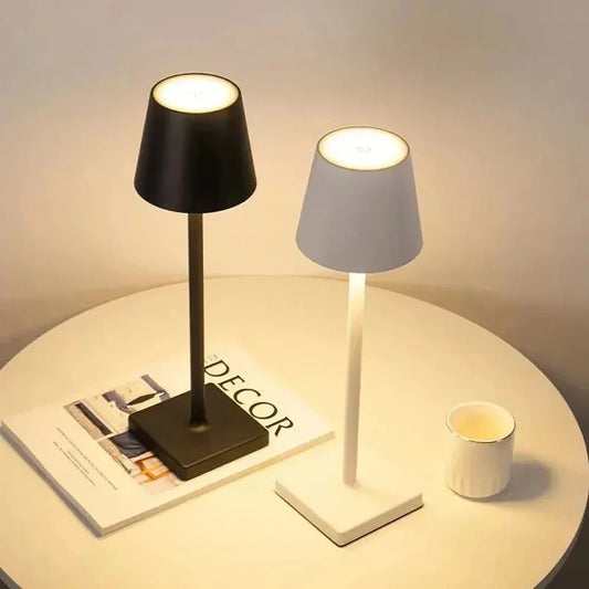 LED Scandinavian Style Tall Table Lamp
