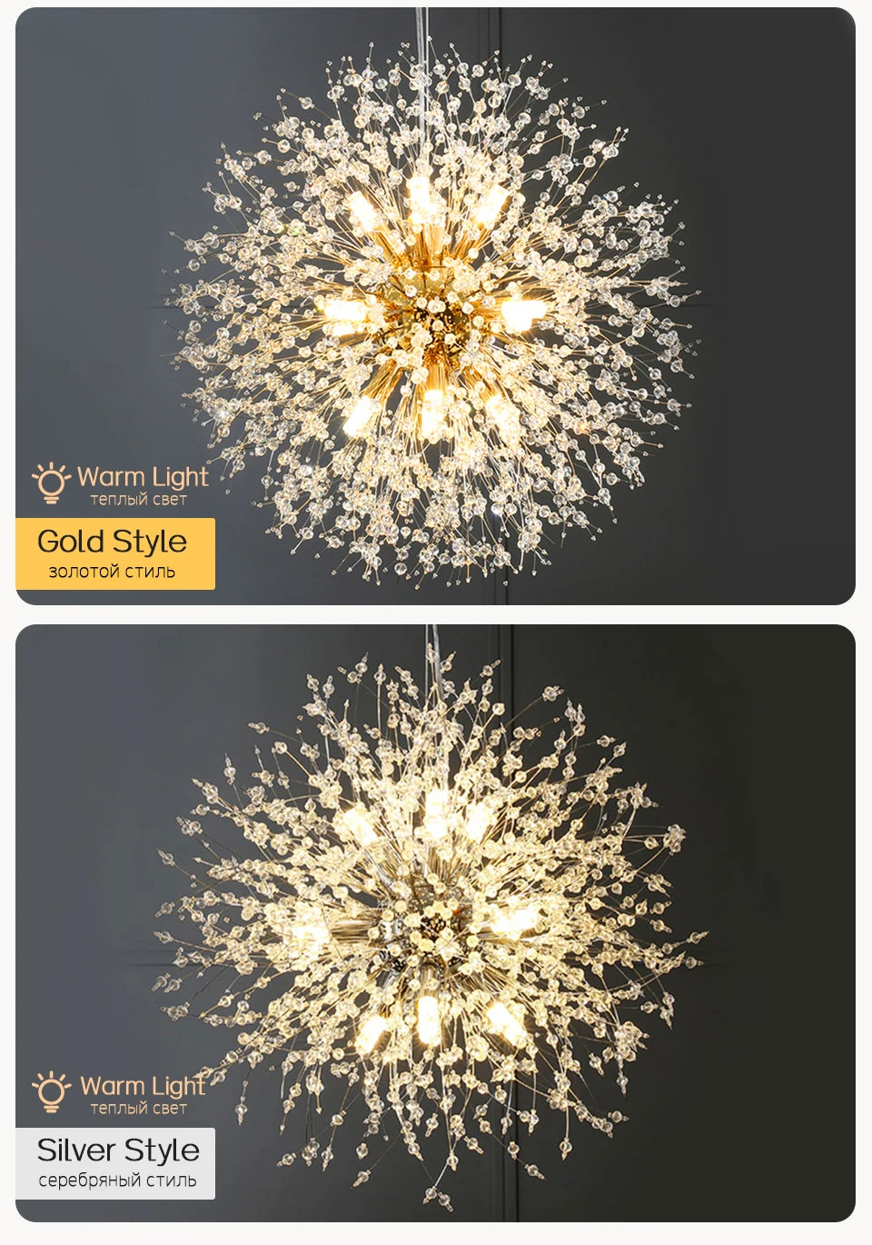 Modern Luxury Beautiful Loft Decorative for High Ceiling Light Hotel Lobby Mall Living Room Stair Crystal Chandelier