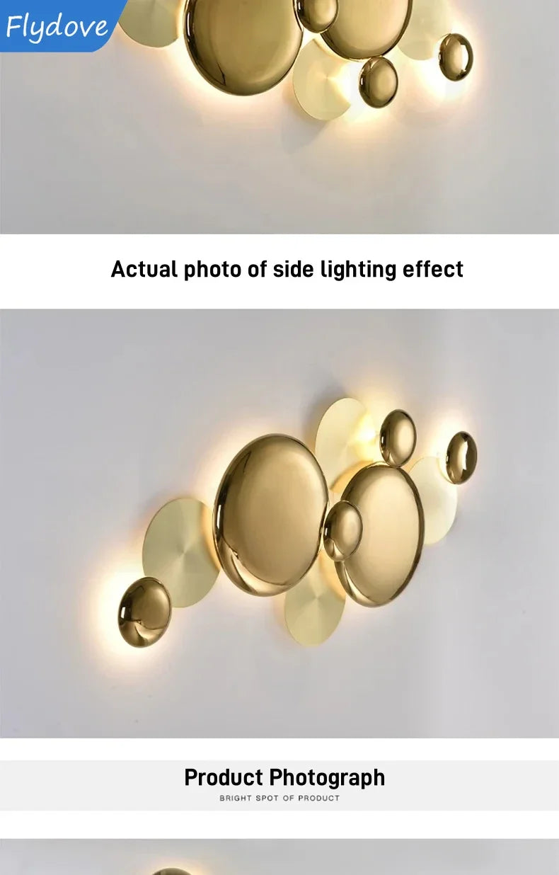 Light Luxury Living Room LED Decorative Lighting Bedside Lamp