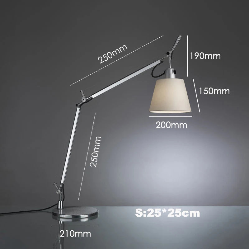 Designer Table Lamp Luminar Arm Folding Clip Eye Protection Light Wall Lamp
