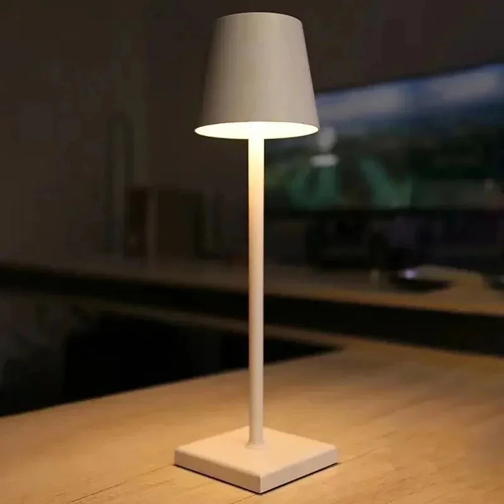 LED Scandinavian Style Tall Table Lamp