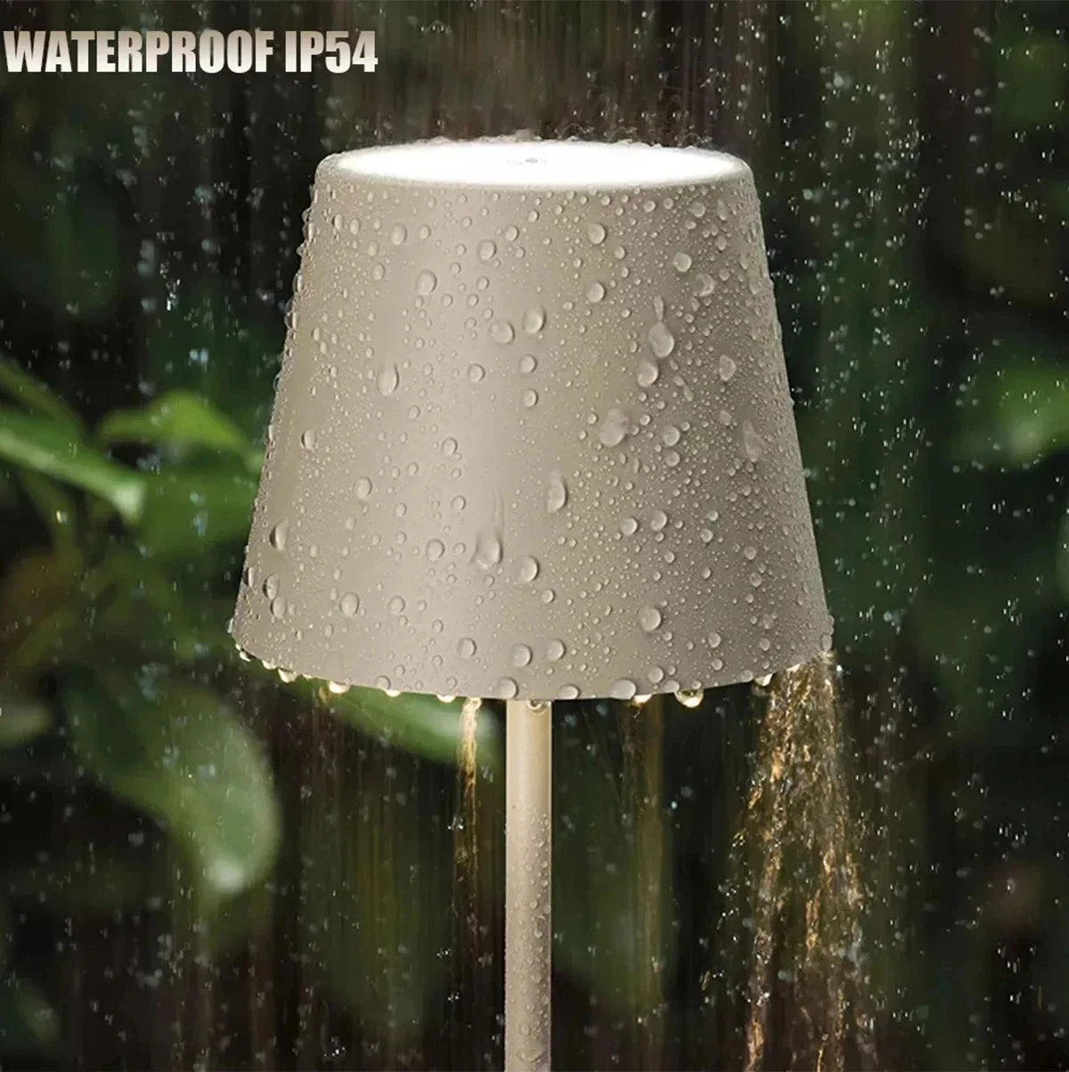 LED Scandinavian Style Tall Table Lamp