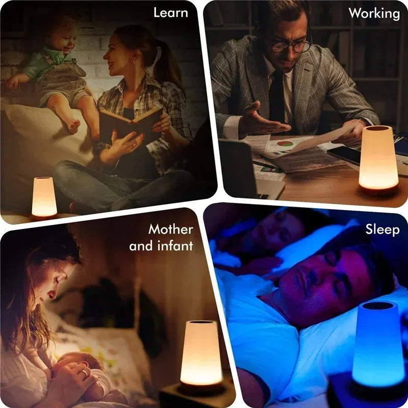 13 color change remote control atmosphere night light for home portable night light