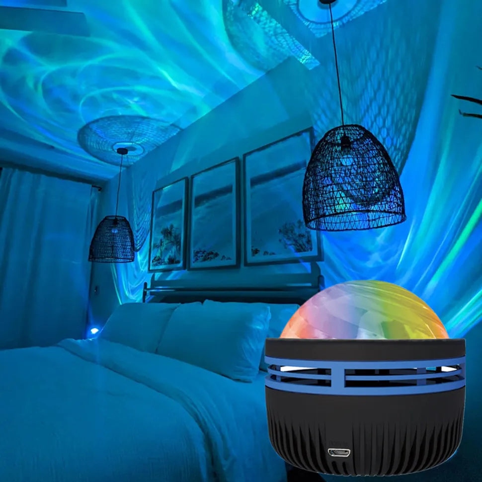 LED Galaxy Projector Light Colorful Galaxy Sky Projector Bedroom Night Light