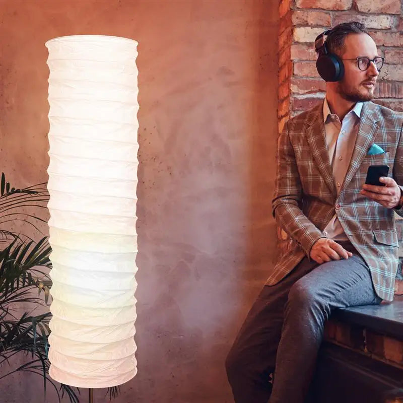 Lamp Paper Floor Shade Lantern Modern Floor Lamp