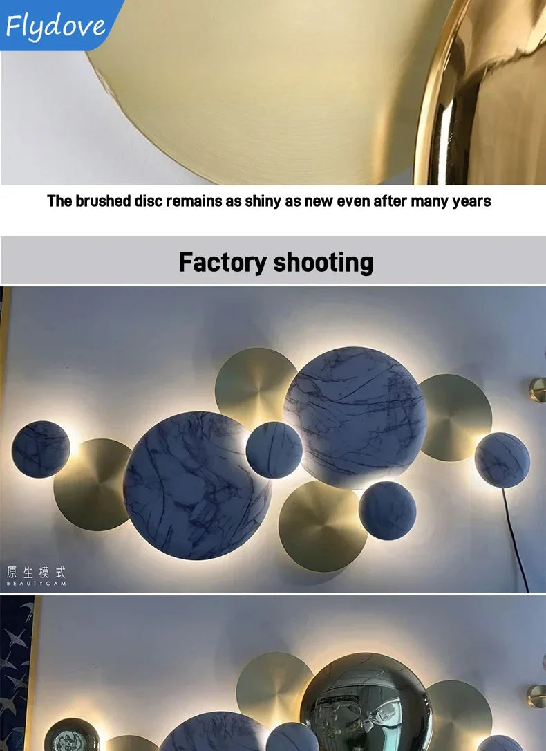 Light Luxury Living Room LED Decorative Lighting Bedside Lamp