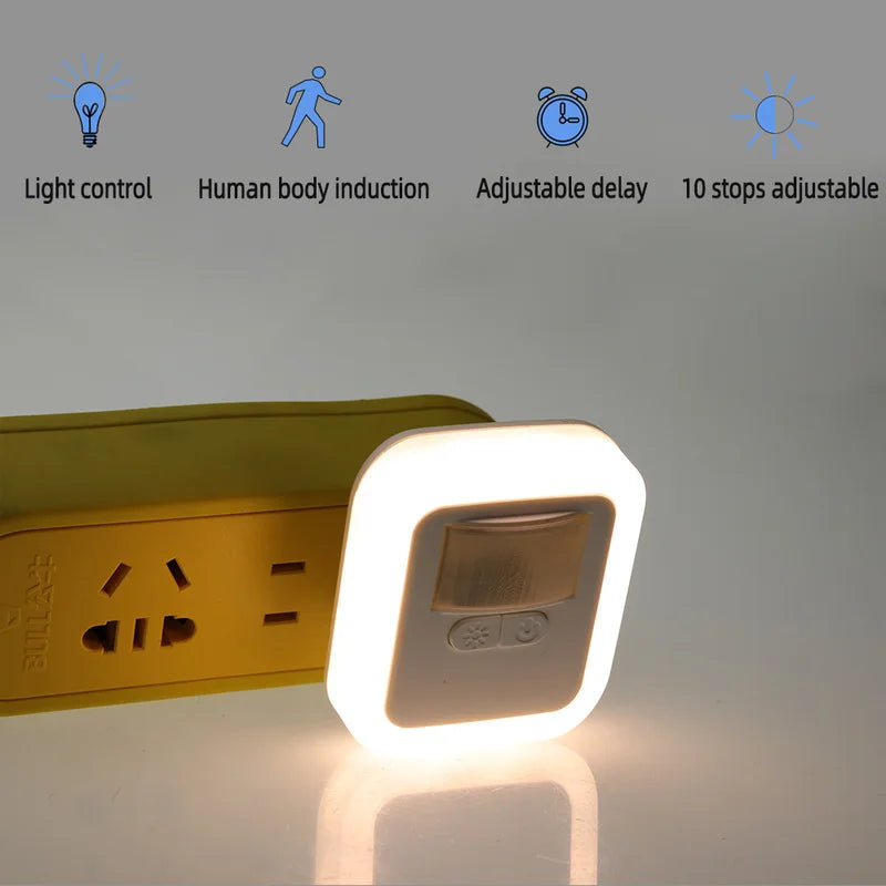 Led smart Night Light Motion Sound Sensor Night Light