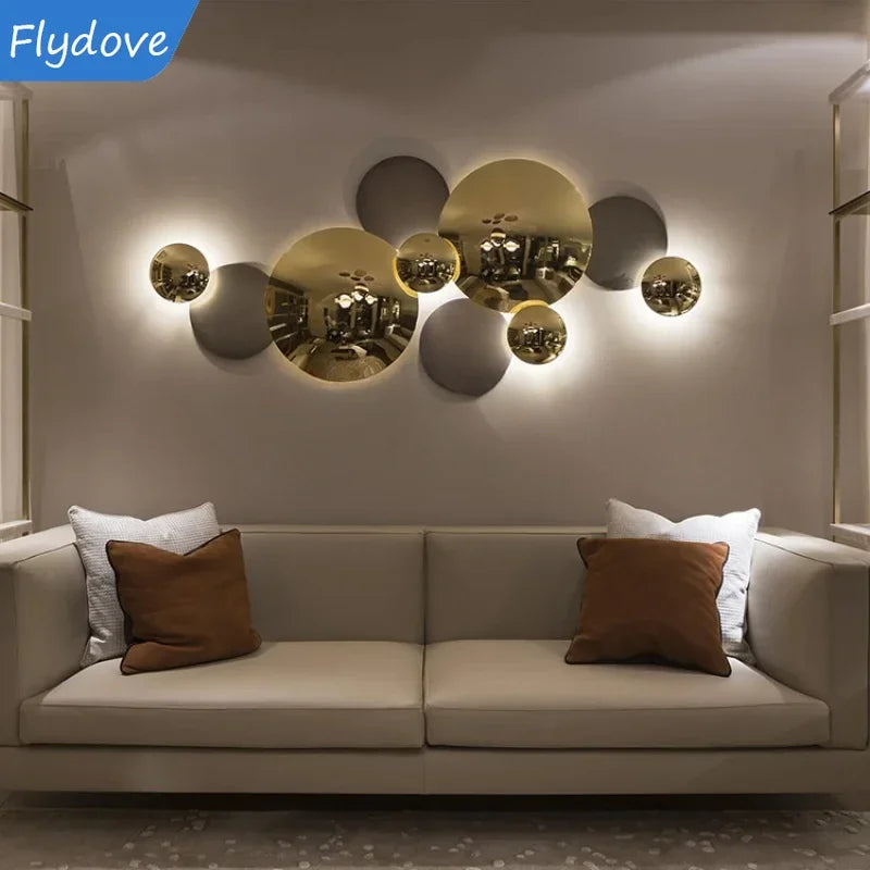 Light Luxury Living Room LED Decorative Lighting Bedside Lamp