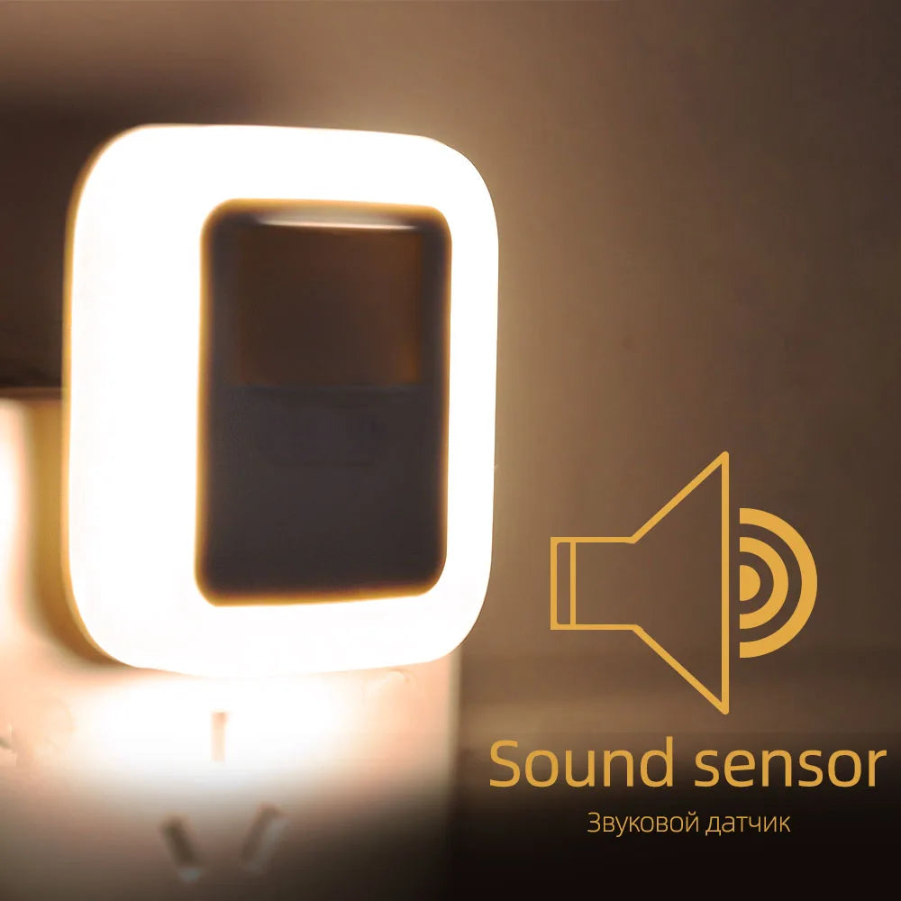 Led smart Night Light Motion Sound Sensor Night Light
