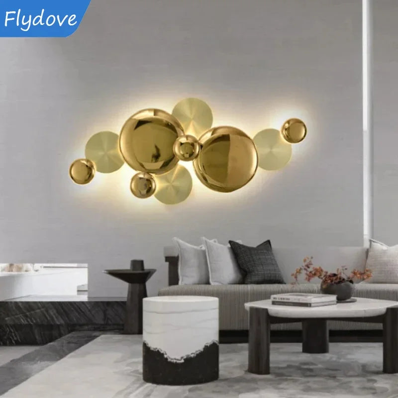 Light Luxury Living Room LED Decorative Lighting Bedside Lamp