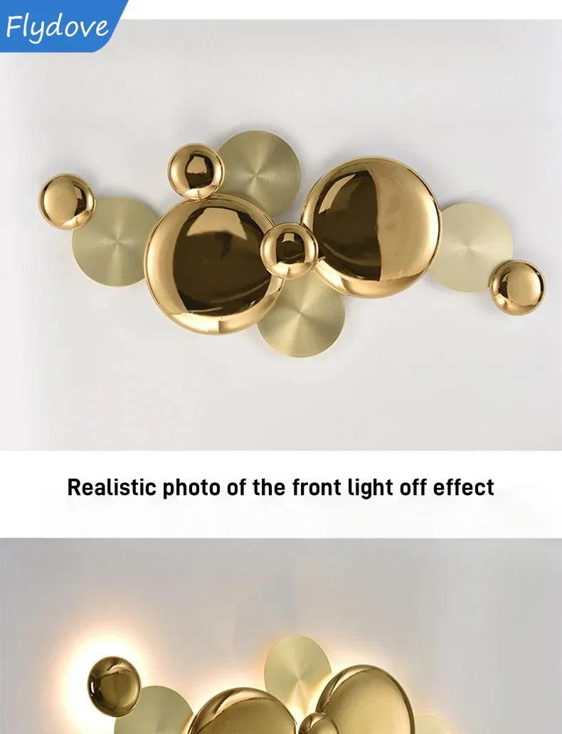 Light Luxury Living Room LED Decorative Lighting Bedside Lamp