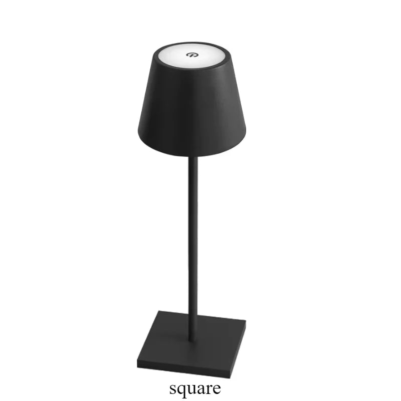 LED Scandinavian Style Tall Table Lamp