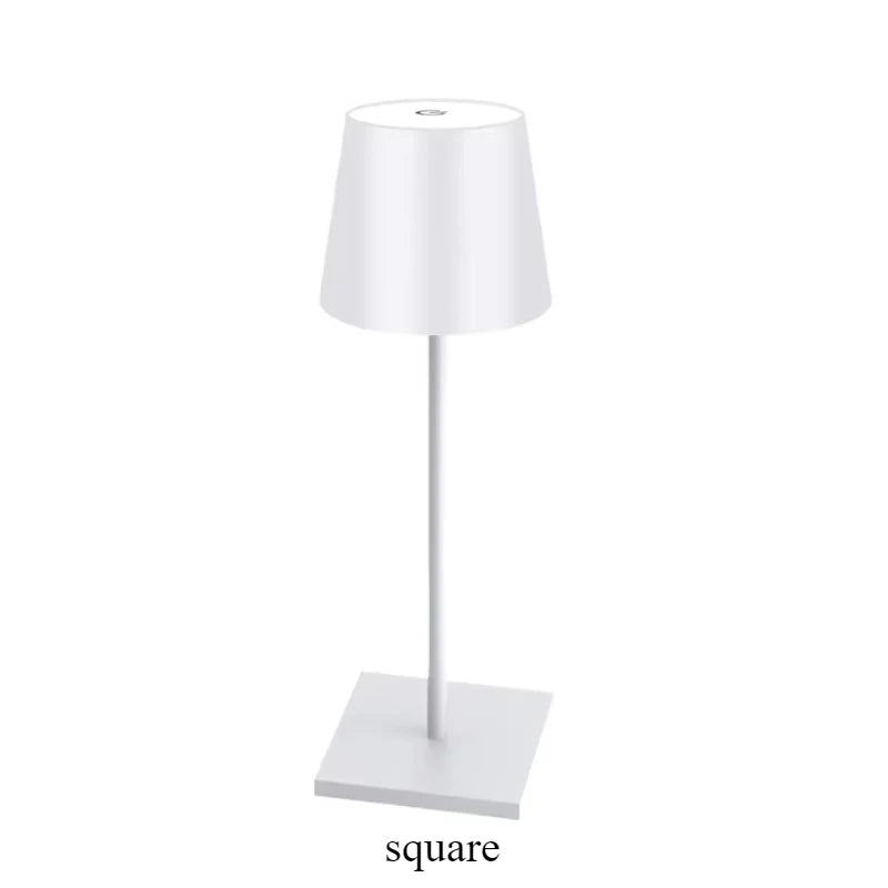 LED Scandinavian Style Tall Table Lamp