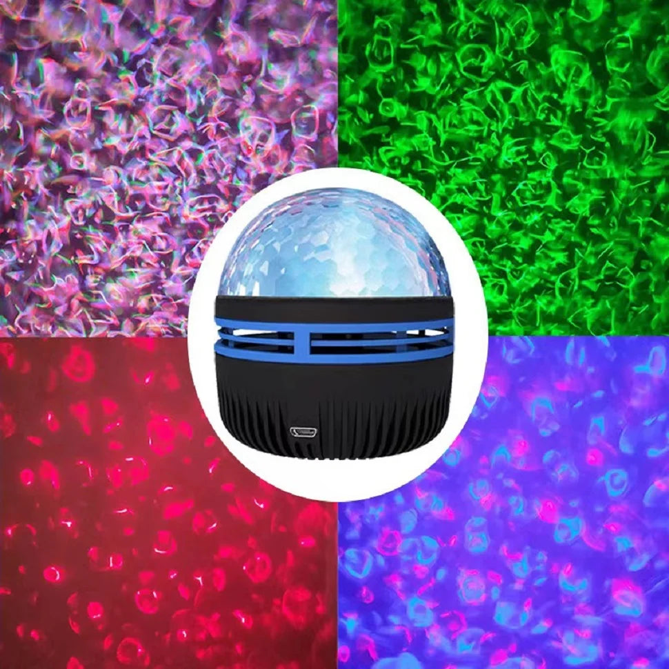 LED Galaxy Projector Light Colorful Galaxy Sky Projector Bedroom Night Light
