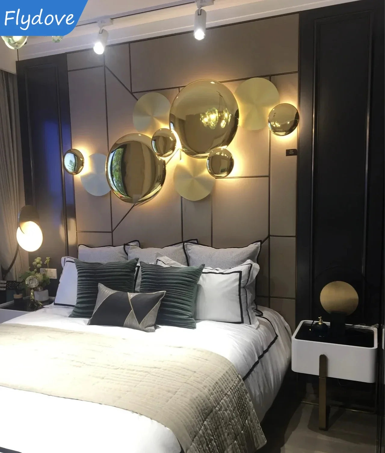 Light Luxury Living Room LED Decorative Lighting Bedside Lamp