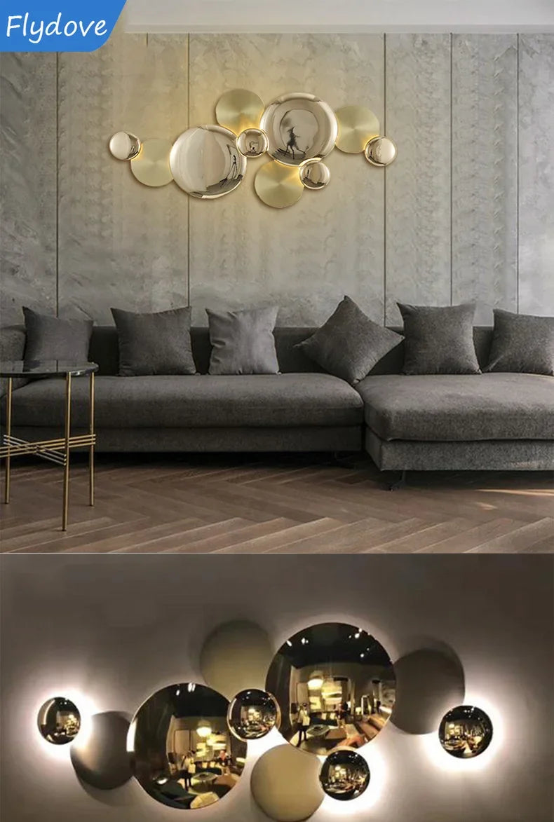 Light Luxury Living Room LED Decorative Lighting Bedside Lamp