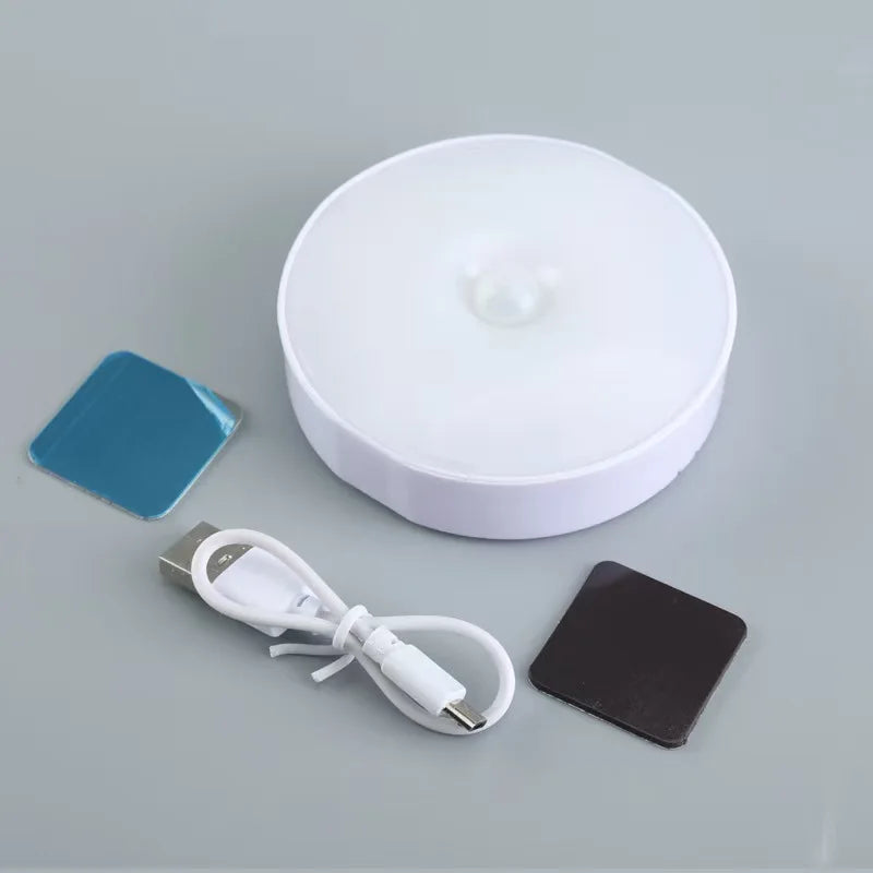Human Body Sensing Night Light LED Automatic Lighting USB Charging Wireless Magnetic Night Light