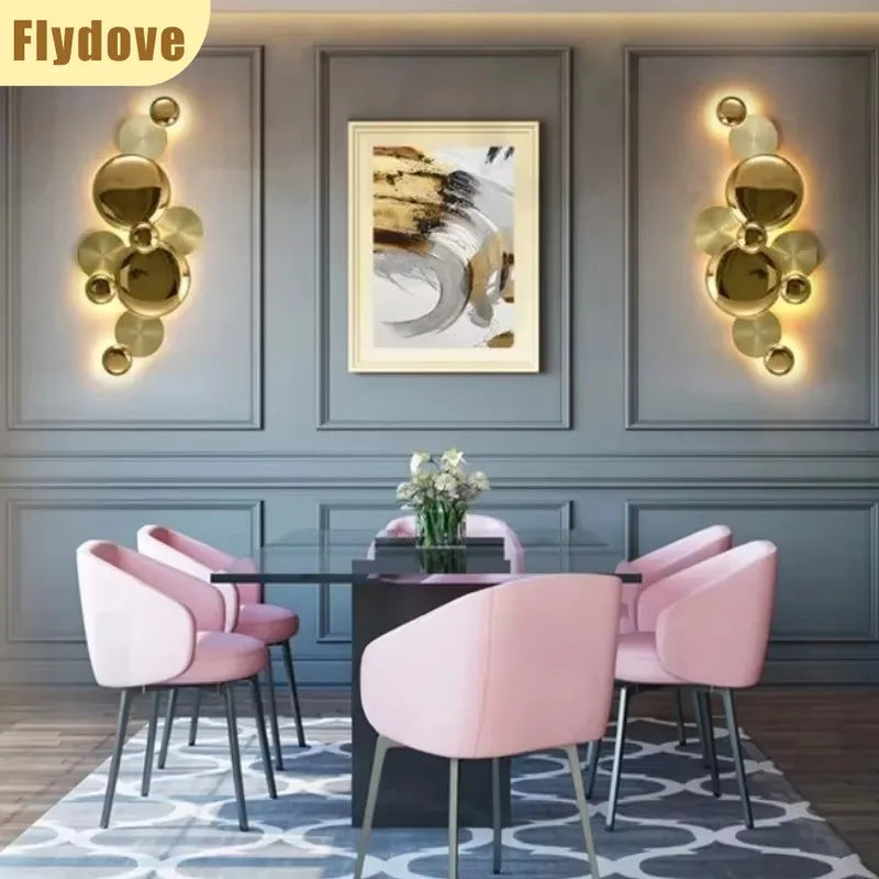Light Luxury Living Room LED Decorative Lighting Bedside Lamp