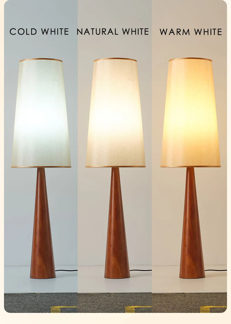Wabi-sabi Wooden Zen Art Decorative Floor Lamp