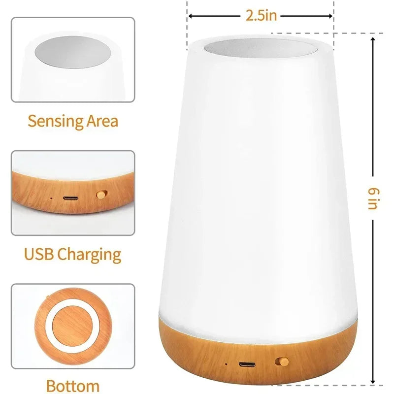 13 color change remote control atmosphere night light for home portable night light