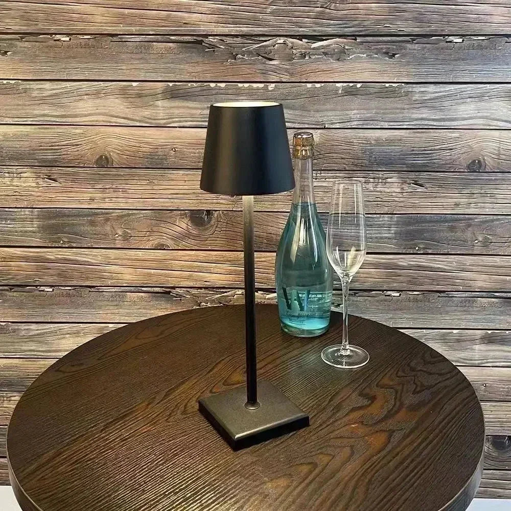 LED Scandinavian Style Tall Table Lamp