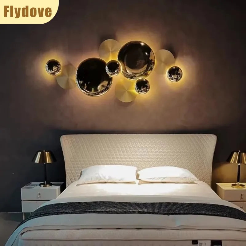 Light Luxury Living Room LED Decorative Lighting Bedside Lamp