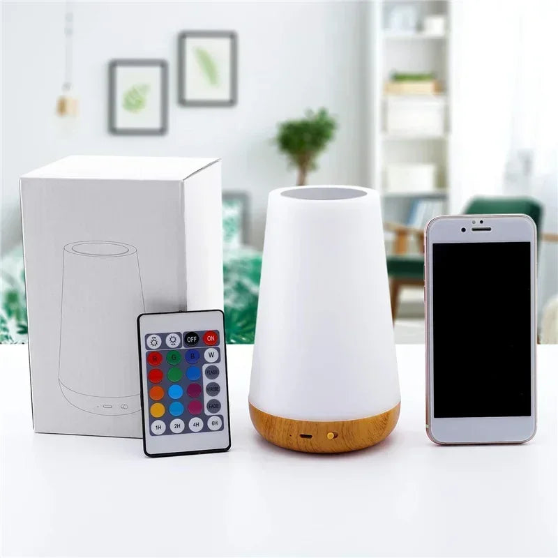 13 color change remote control atmosphere night light for home portable night light