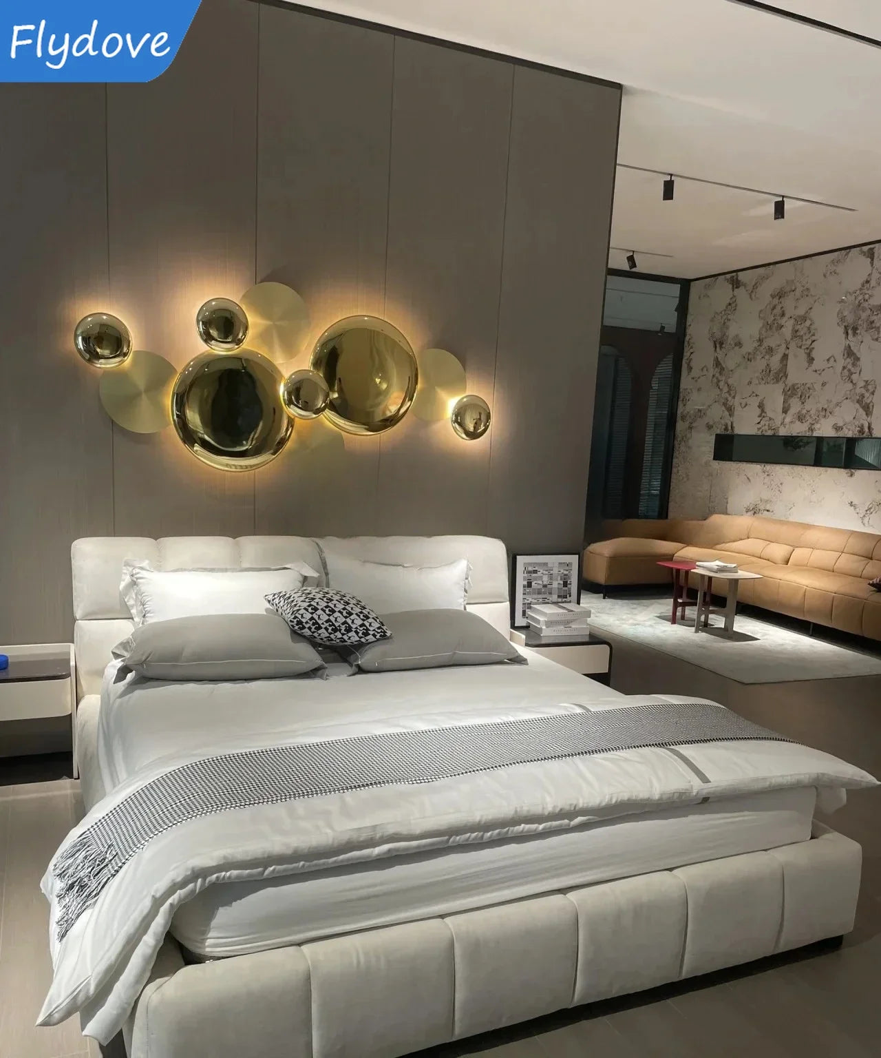 Light Luxury Living Room LED Decorative Lighting Bedside Lamp