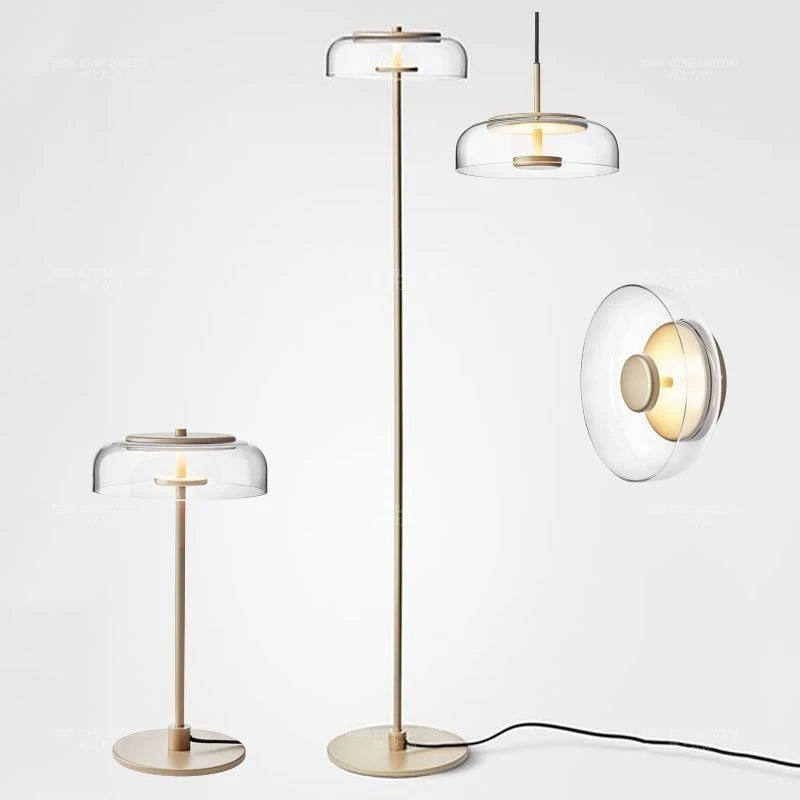 Post-modern Blossi Floor light Modern Glass Lampshade Led Table Lamp